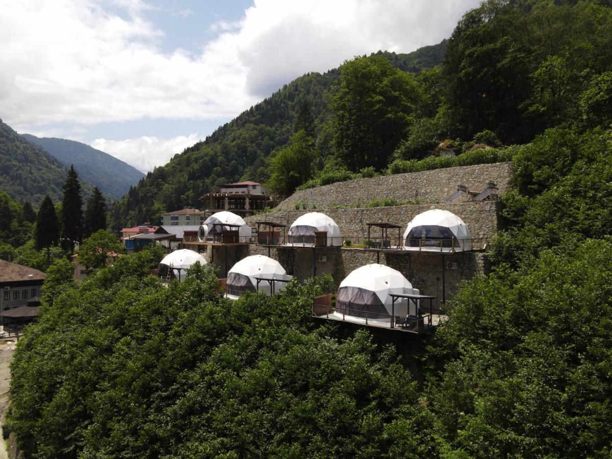 Kaledome Orman Evleri Otel Çamlıhemşin Dış mekan fotoğraf
