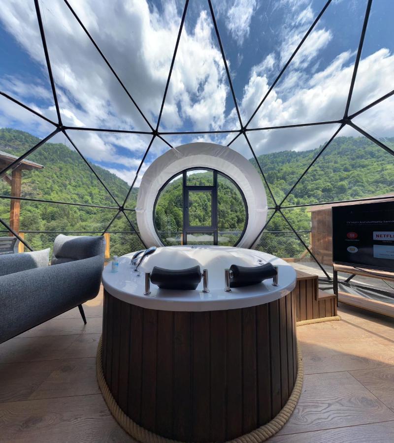 Kaledome Orman Evleri Otel Çamlıhemşin Dış mekan fotoğraf