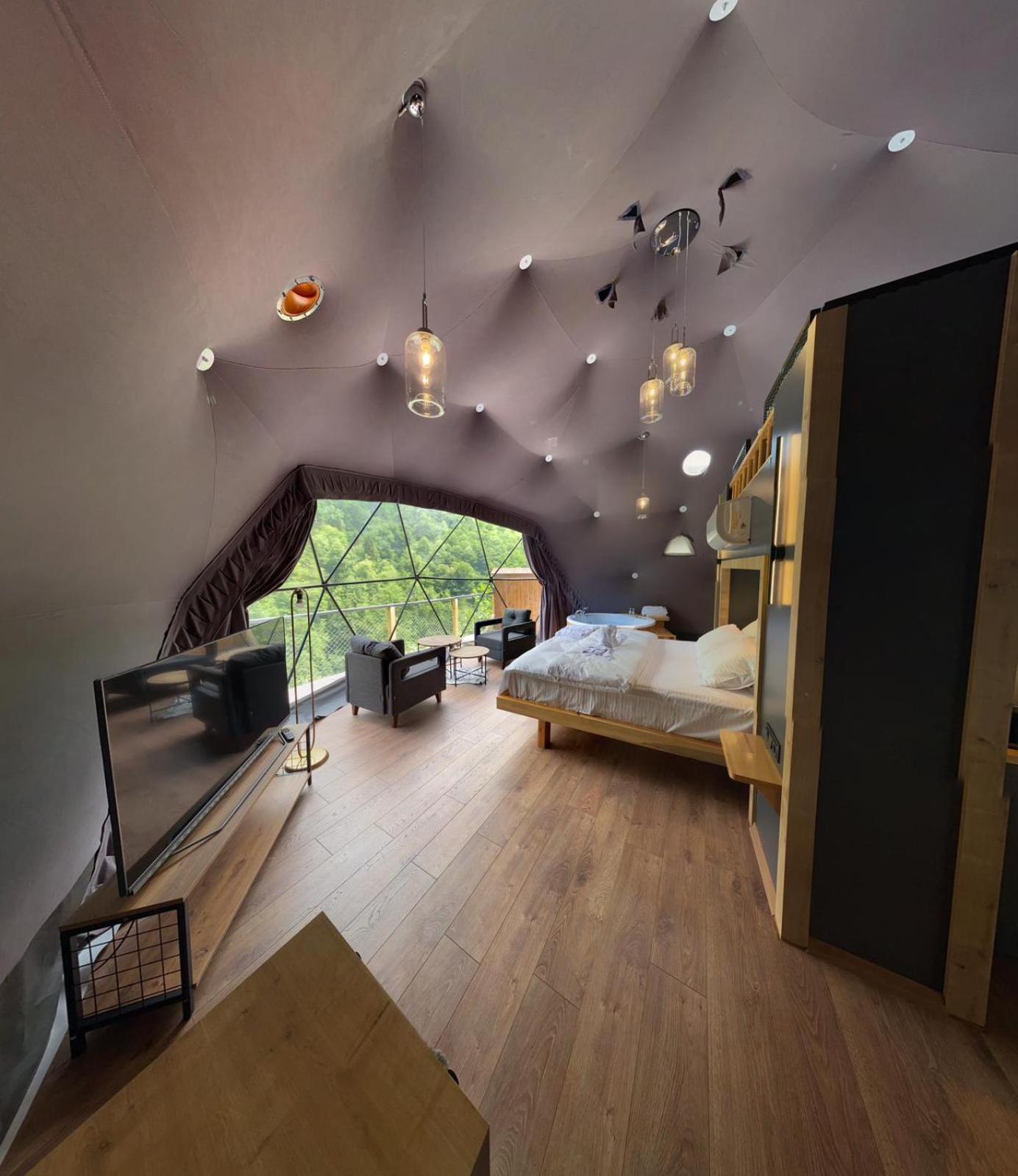 Kaledome Orman Evleri Otel Çamlıhemşin Dış mekan fotoğraf