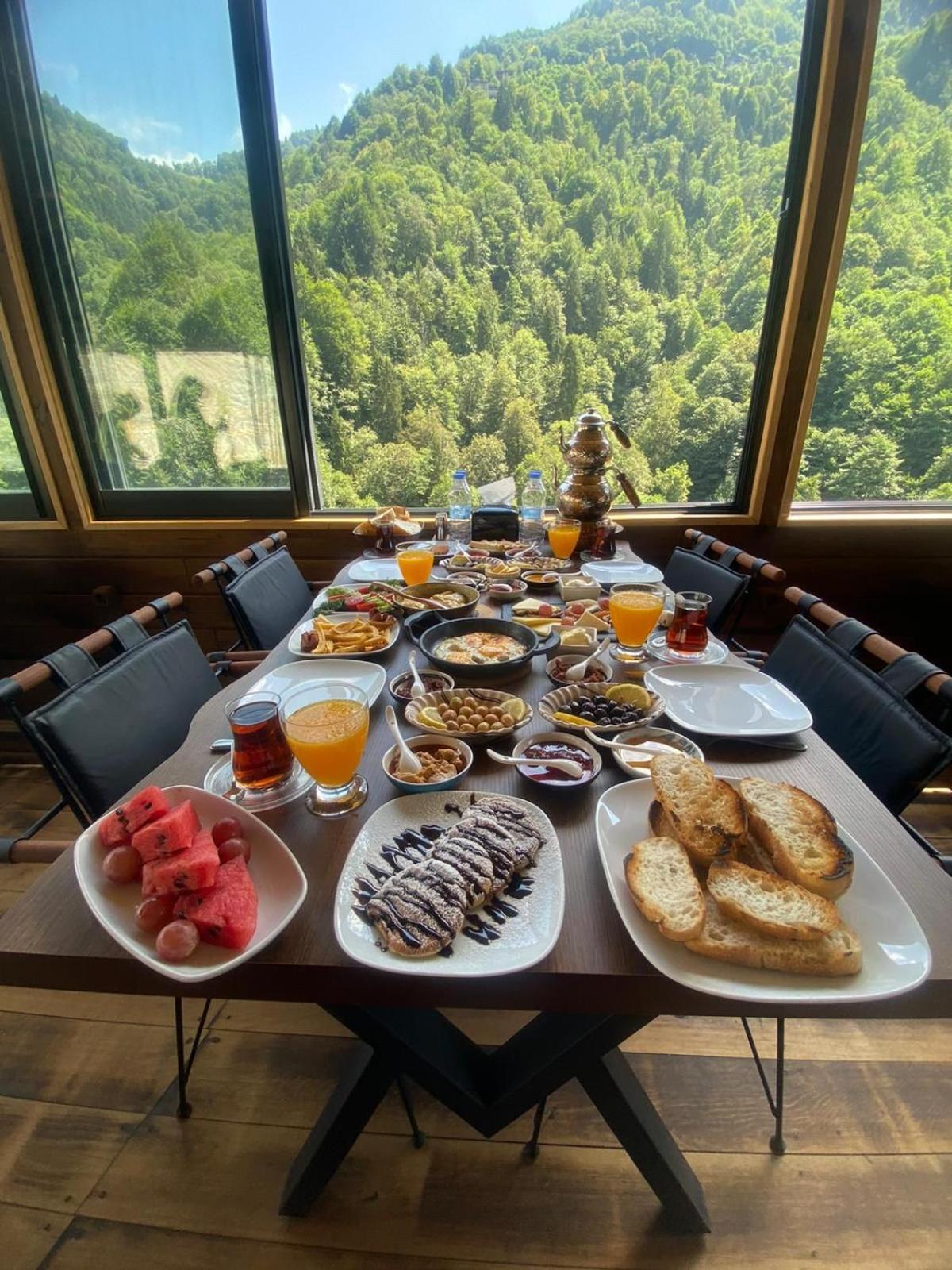 Kaledome Orman Evleri Otel Çamlıhemşin Dış mekan fotoğraf